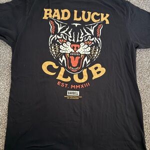 Barbell Black 'Bad Luck Club' Graphic Tee